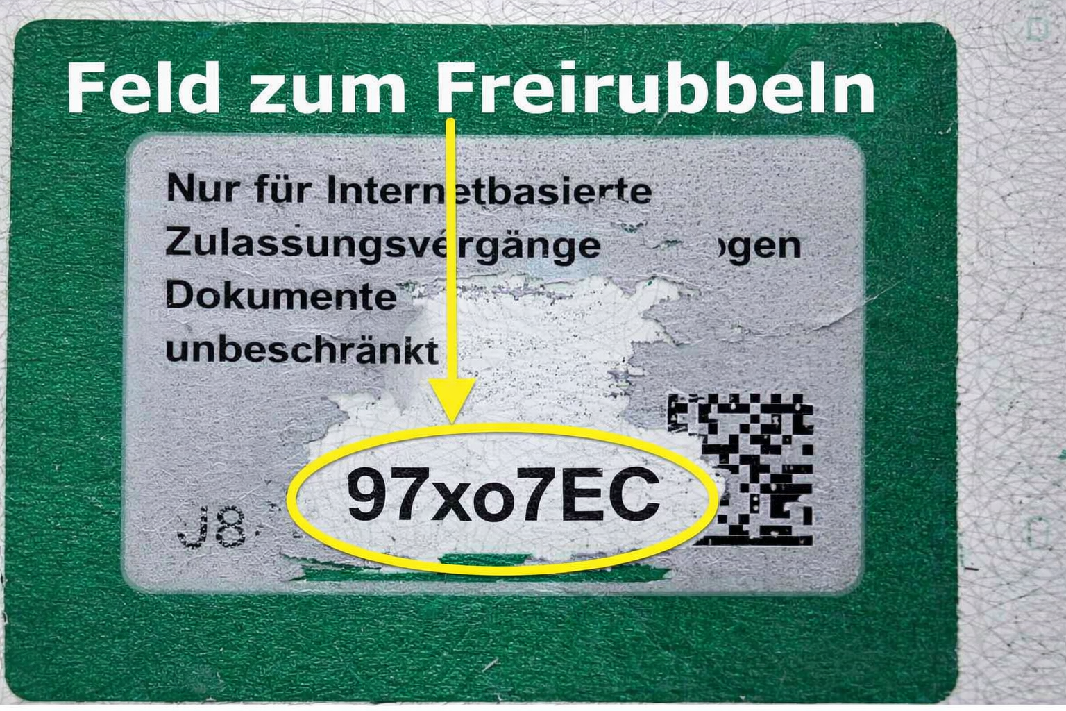 Fahrzeugschein